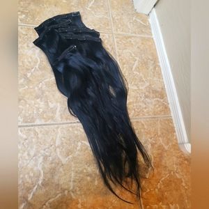 COPY - 22 inch Jet Black Remi Hair Extensions